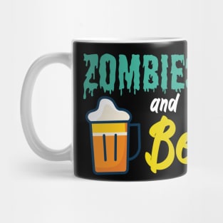Zombies and beer Mug